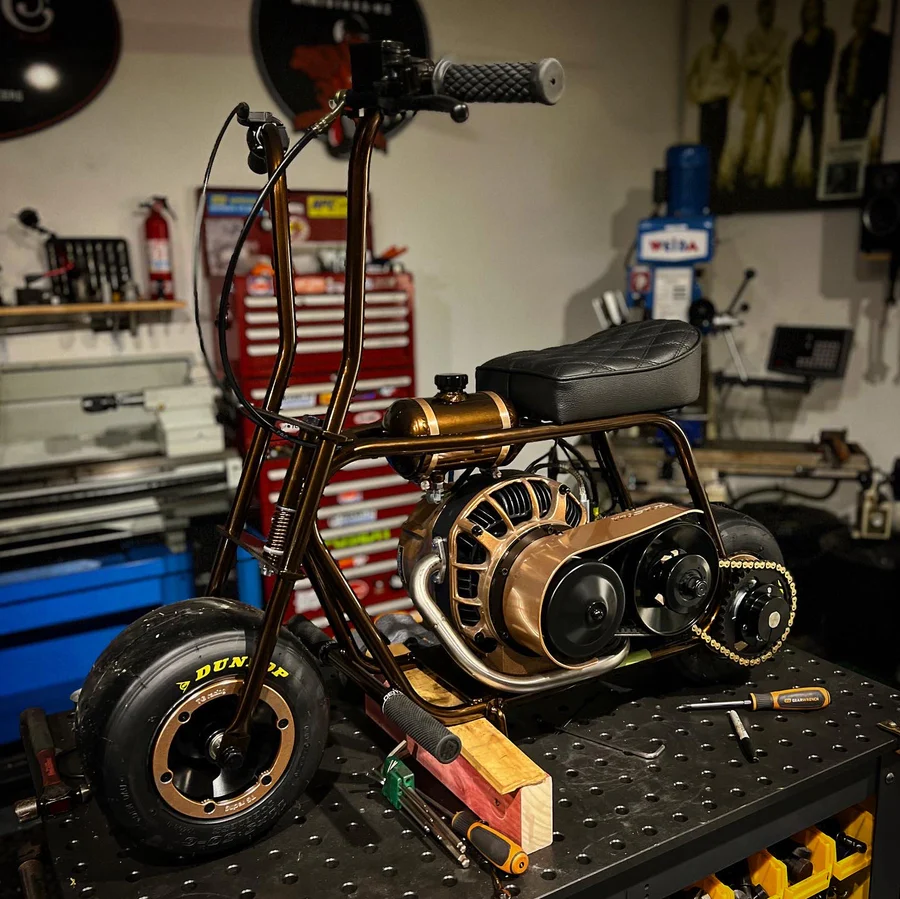 Hustler Mini Bikes, rotary mini bike, rotary bike, rotary mini bike for sale,
